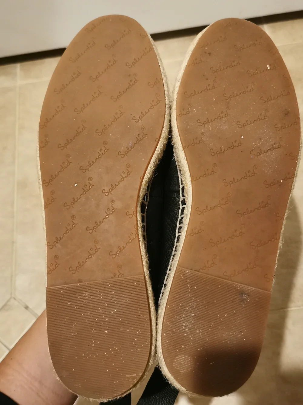 Women’s Black Espadrille Flats - Classic Casual Slip-On